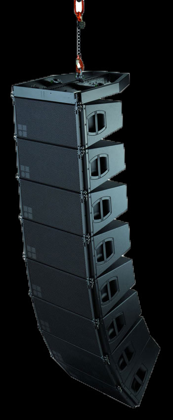 d&b V Series line array for hire or rental in Scotland and the UK from BLACKBOX Pro Audio